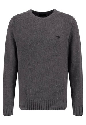 RUNDHALS  - Strickpullover - grau