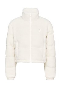 Tommy Jeans ESSENTIAL PUFFER - Talvitakki - ancient white