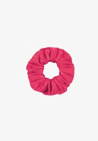 Wybrany, różowa frotka do włosów scrunchie