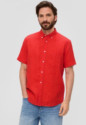 s.Oliver KURZARM - Hemd - rot
