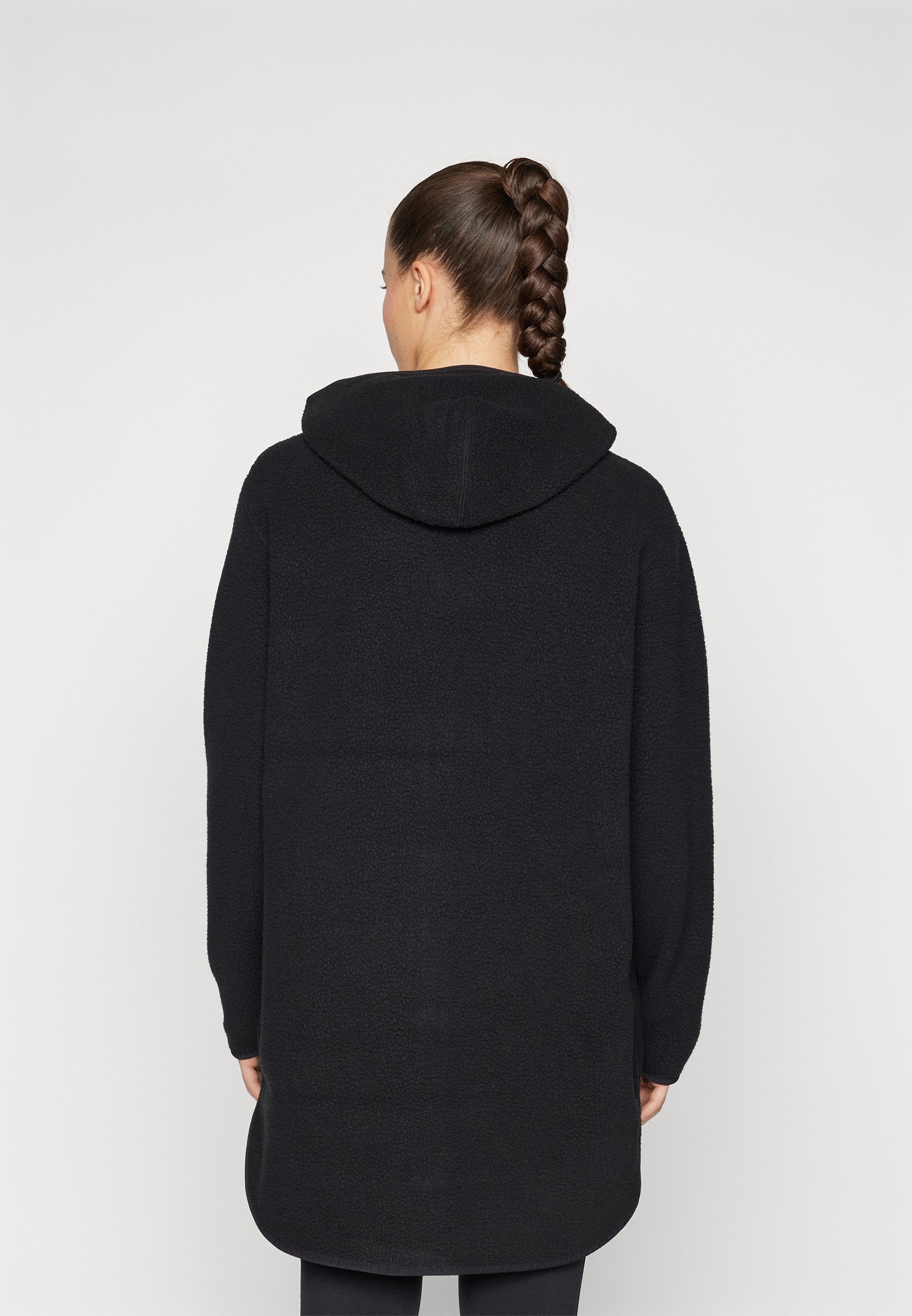 Peak Performance LONG ZIP - Fleece jacket - black - Zalando.ie