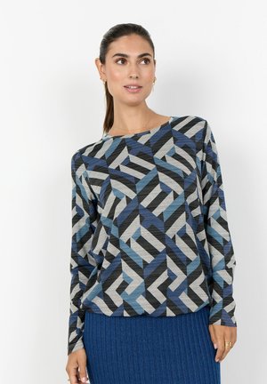GALINA - Långärmad tröja - estate blue combi