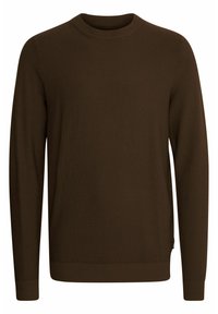CFKARL 0160 structured crew neck knit - Vesta - demitasse