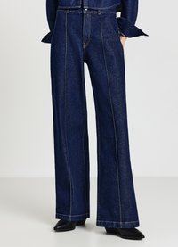 Calliope Wide Leg - blu denim scuro