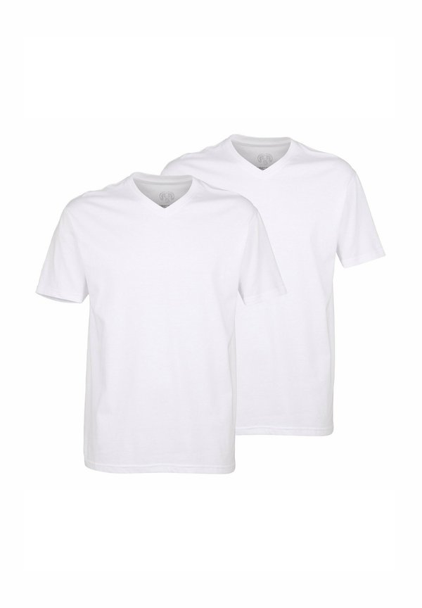 T-Shirt basic - weiß