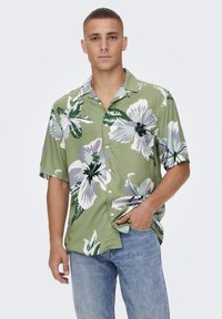 Only & Sons ONSDAN LIFE SHIRT - Overhemd - oil green