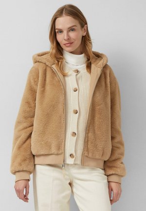 Winterjacke - sandstein