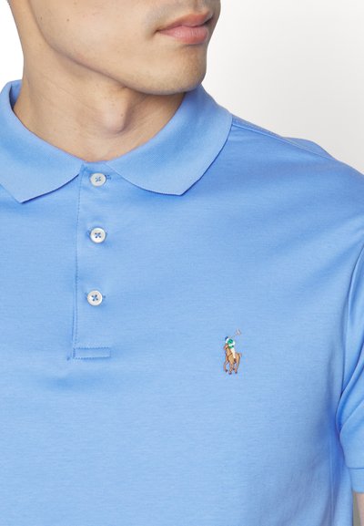 Polo Ralph Lauren CUSTOM SLIM FIT SOFT COTTON POLO SHIRT - Polo - harbor island blue