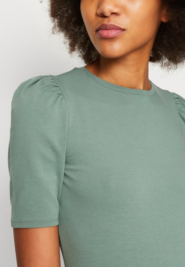 ONLLIVE LOVE PUFFTOP - Basic T-shirt - laurel wreath2