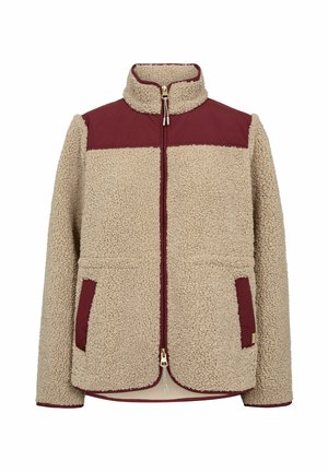 Mos Mosh, MMELISA ELI TEDDY JACKET - Fleece jacket - cabernet