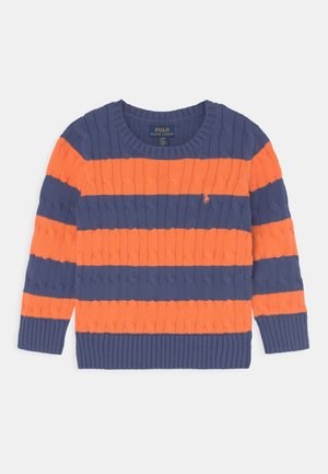 CABLE - Jersey de punto - light navy/may orange