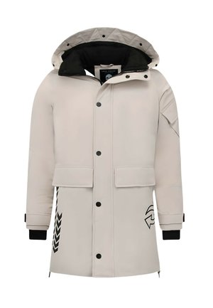 Local Fanatic, NETTE WINTERJASSEN - GRNW - GROEN - 9803 - Wintermantel - beige