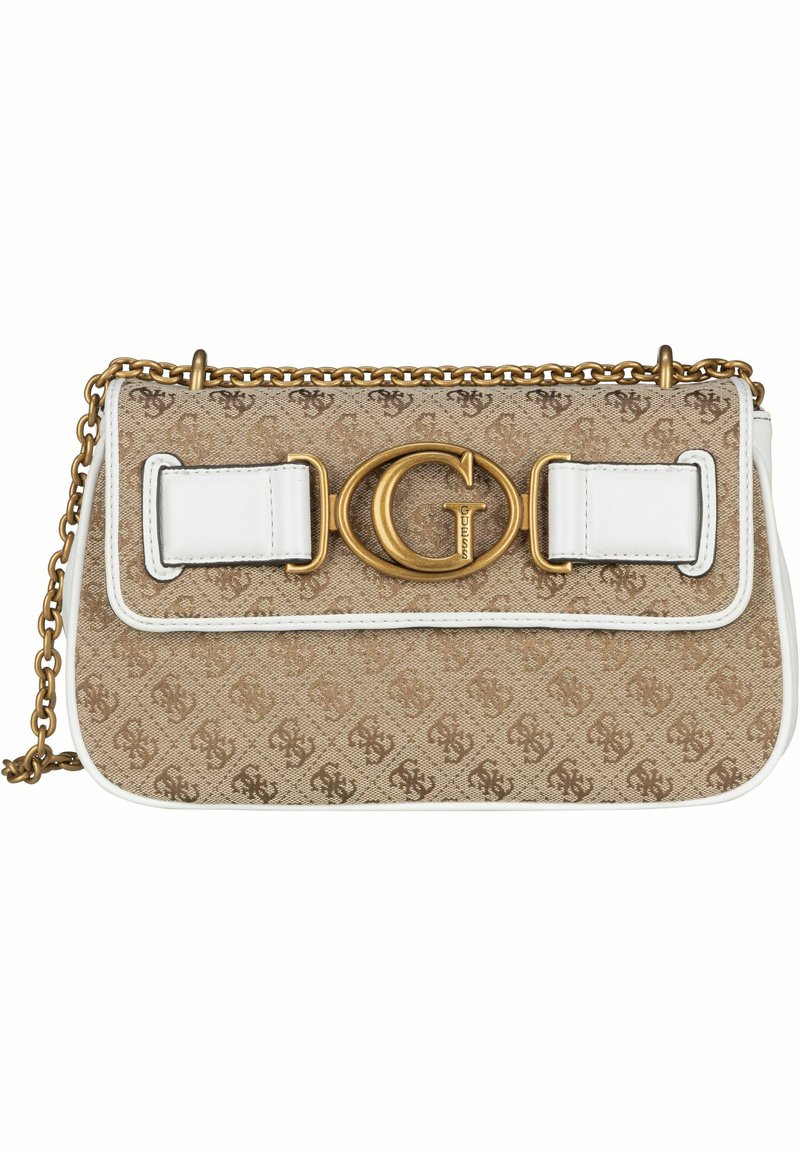 Damen Handtaschen | Guess AVIANA CONVERTIBLE XBODY FLAP Umhängetasche latte white/braun - LS09782 Damen Handtaschen | Guess AVIANA CONVERTIBLE XBODY FLAP Umhängetasche latte white/braun - LS09782