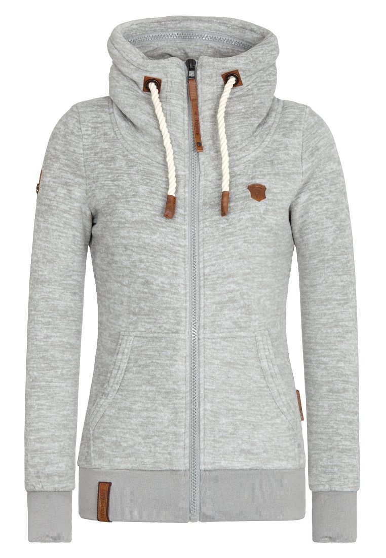 Naketano Fleecejacke grey melange Zalando.at Naketano Sweatshirt grey melange Zalando.at
