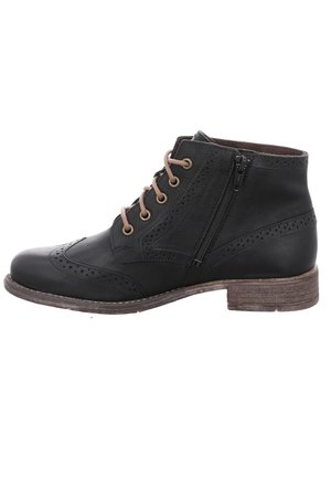 SIENNA  - Bottines à lacets - black