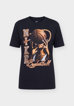 Nike Performance, TEE BBALL - Тениска с щампа - black