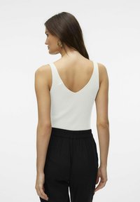 Vero Moda VMGLORY SL GA NOOS - Bluse - cloud dancer