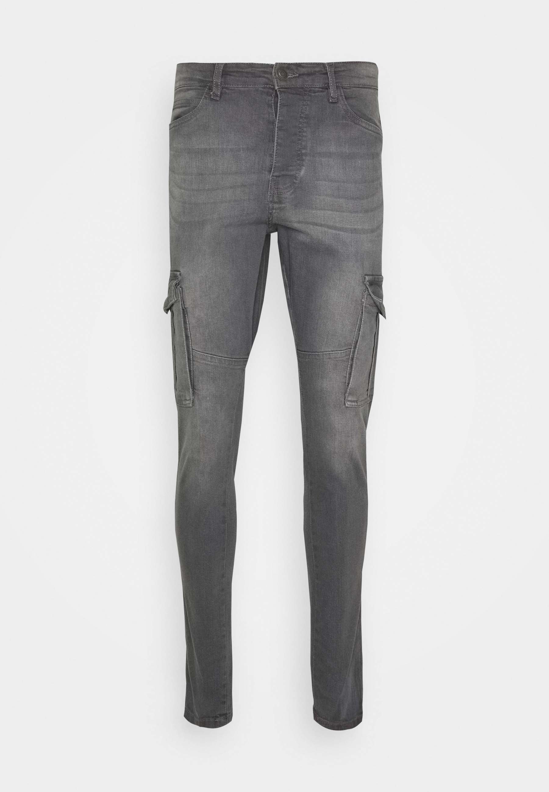 Brave Soul FRANCIS Jeans Skinny Fit grey wash Zalando.no Brave Soul ANDRE - Jeans Skinny Fit - dark grey wash