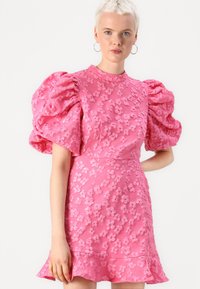 Vero Moda VMFIA SHORT - Kasdienė suknelė - pink cosmos