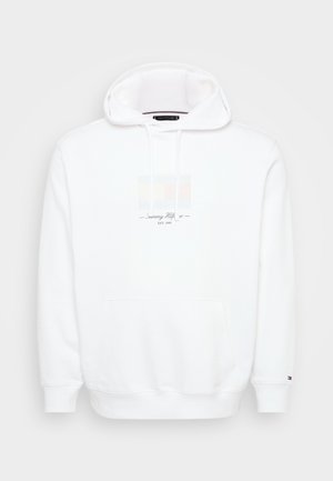 Tommy Hilfiger ITHACA FLAG HOODIE - Sweatshirt - white