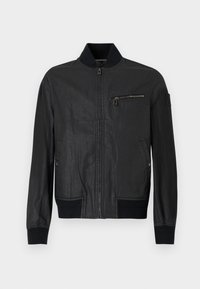 VANTAGE - Bomber Jacket - washed black/dark smoke grey