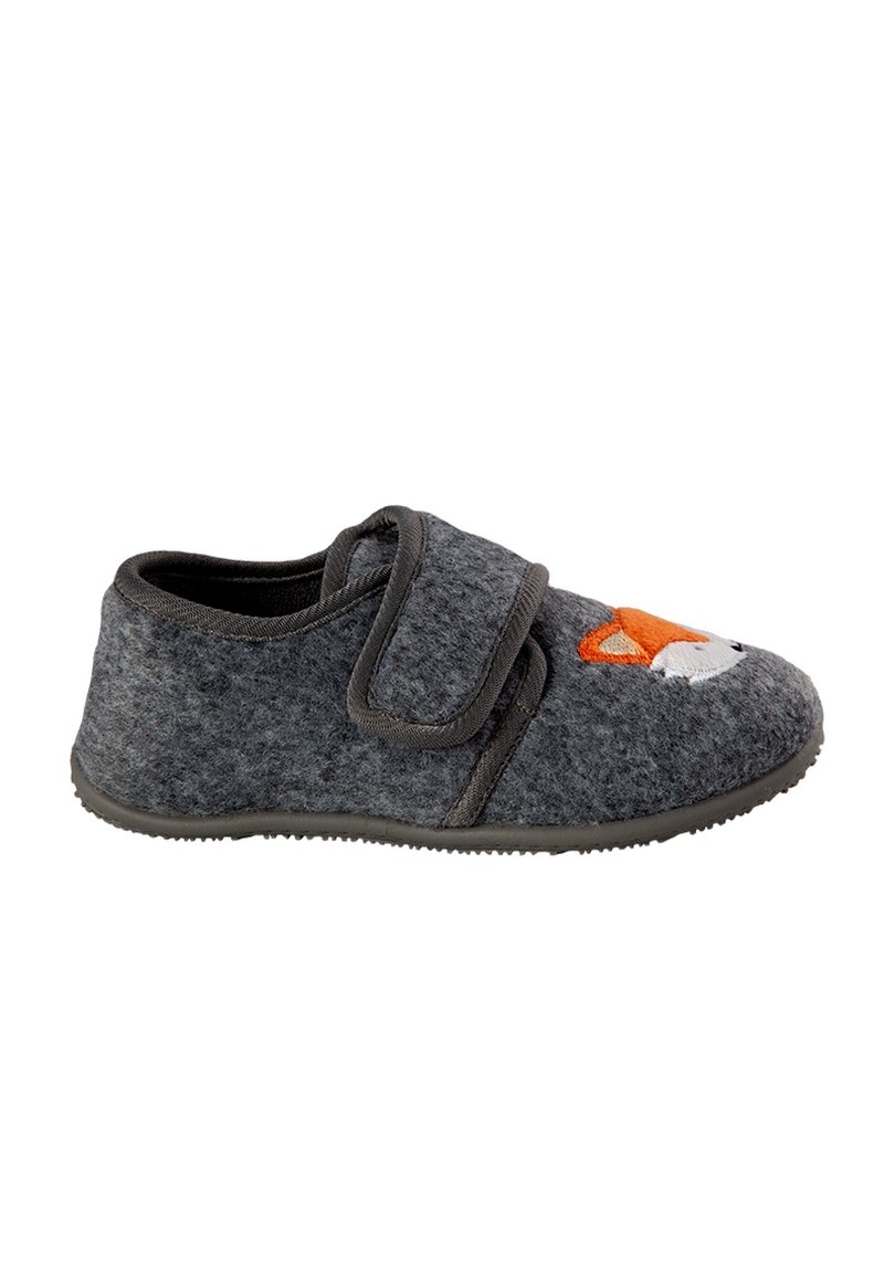 Kinder Sneaker | BIOSOFT KINDER-HS Hausschuh grau fox/grau - VC16610 Kinder Sneaker | BIOSOFT KINDER-HS Hausschuh grau fox/grau - VC16610