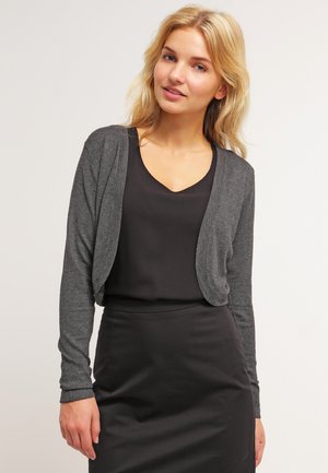 ASTRID BOLERO - Kardiganas - dark grey melange