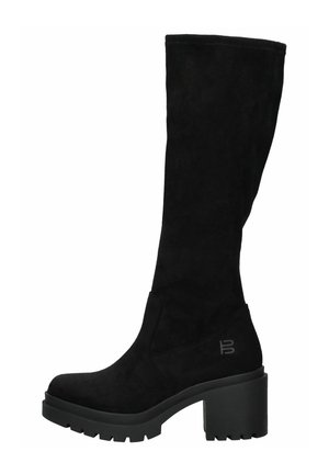 Platform boots - black