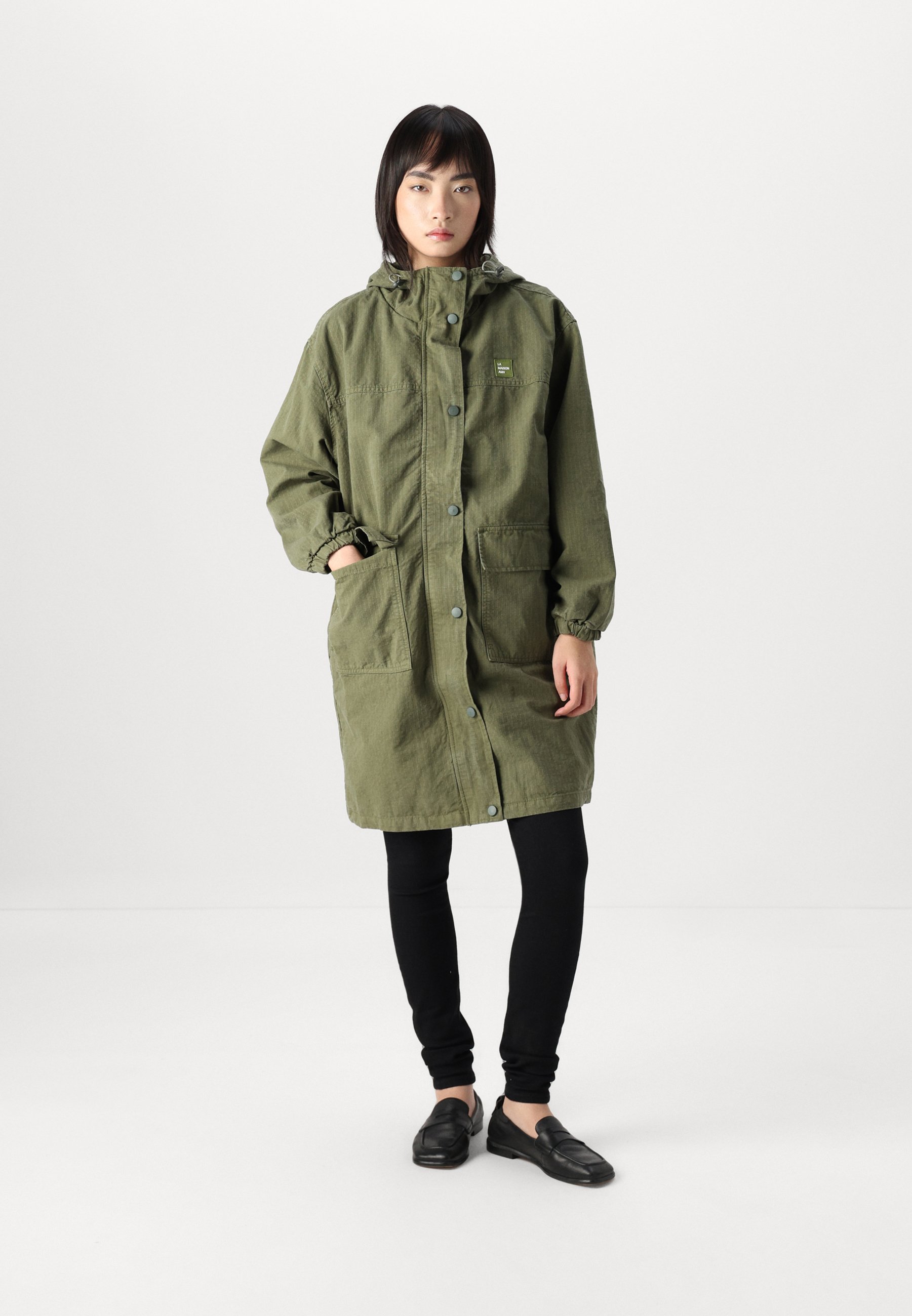 American Vintage RYGYBAY - Parka - kaki/khaki - Zalando.co.uk