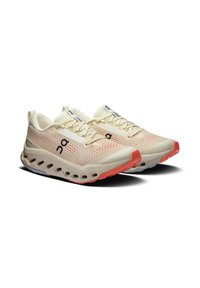 On CLOUDSURFER TRAIL 2 - Zapatillas running asfalto - ivory salmon