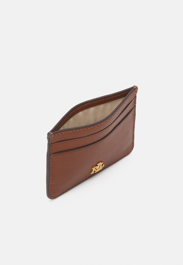 LEATHER CARD CASE - Wallet - tan2