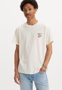 Levi's® RELAXED FIT - T-Shirt print - egret
