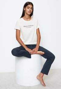Marc O'Polo MIX MATCH  - Camiseta estampada - weiss