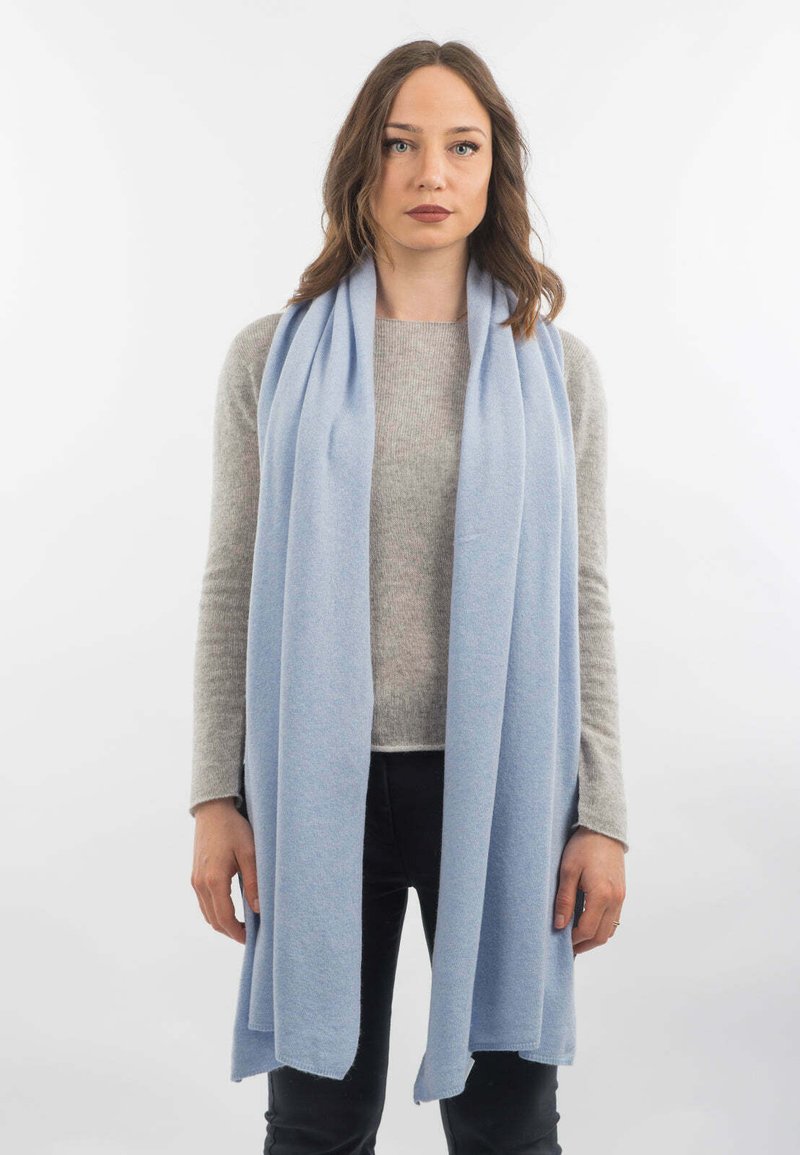Dalle Piane Cashmere - Scarf - cielo, Enlarge
