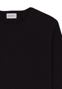 Nowadays HONEYCOMB CREW NECK - Strickpullover - schwarz
