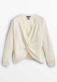 Massimo Dutti Strickpullover - beige