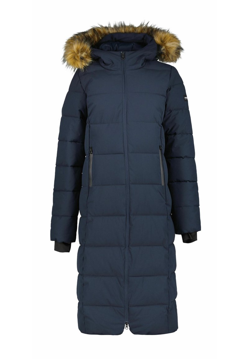 Icepeak HOODED - Zimní kabát - dunkel blau