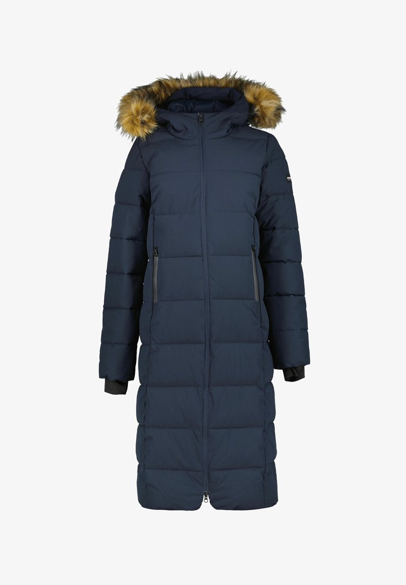 Icepeak HOODED - Abrigo de invierno - dunkel blau