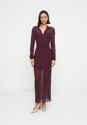 SHERSTALYN - Vestido de malha - dark purple