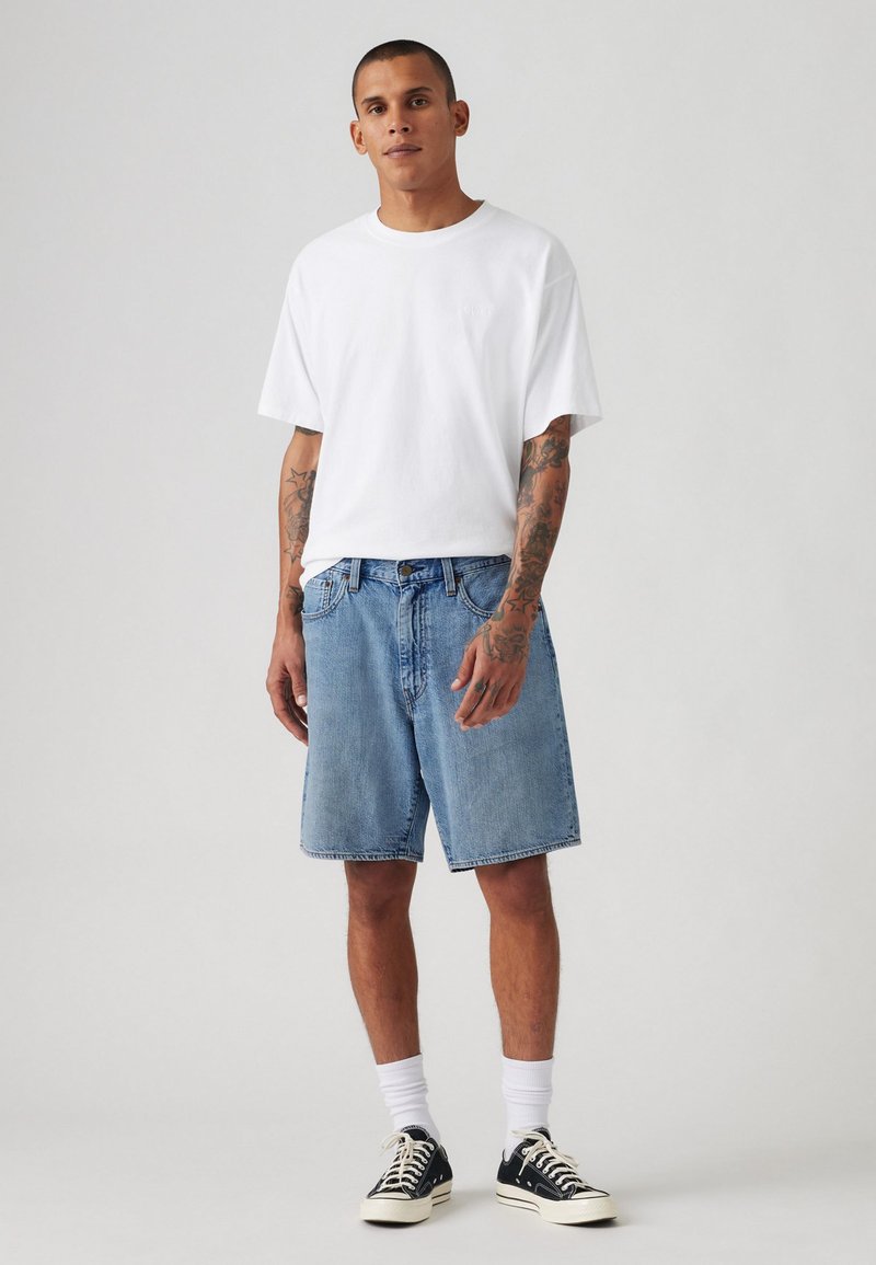 Levi's® - 468 LOOSE SHORTS UNISEX - Kratke hlače od trapera - light jog, Povećaj