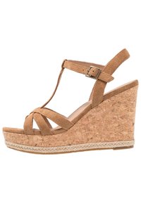 UGG Sandales à talons hauts - cognac