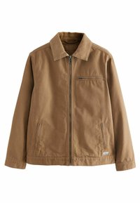 REGULAR FIT - COLLAR WORKER - Lehká bunda - tan