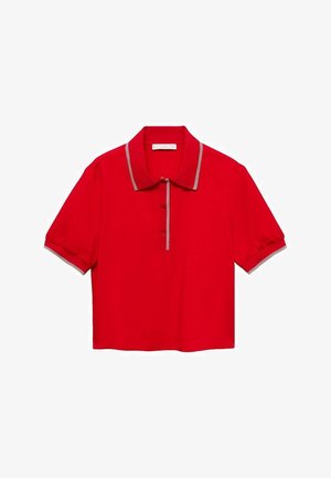 Bluză polo - red