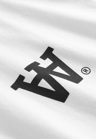 WOOD WOOD WWLIAM AACHEST 25220 - T-shirt con stampa - bright white