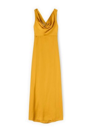 Motivi, VESTITO LUNGO CON DRAPPEGGIO - Vestito lungo - giallo
