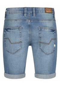 INDICODE JEANS Denim shorts - blue wash