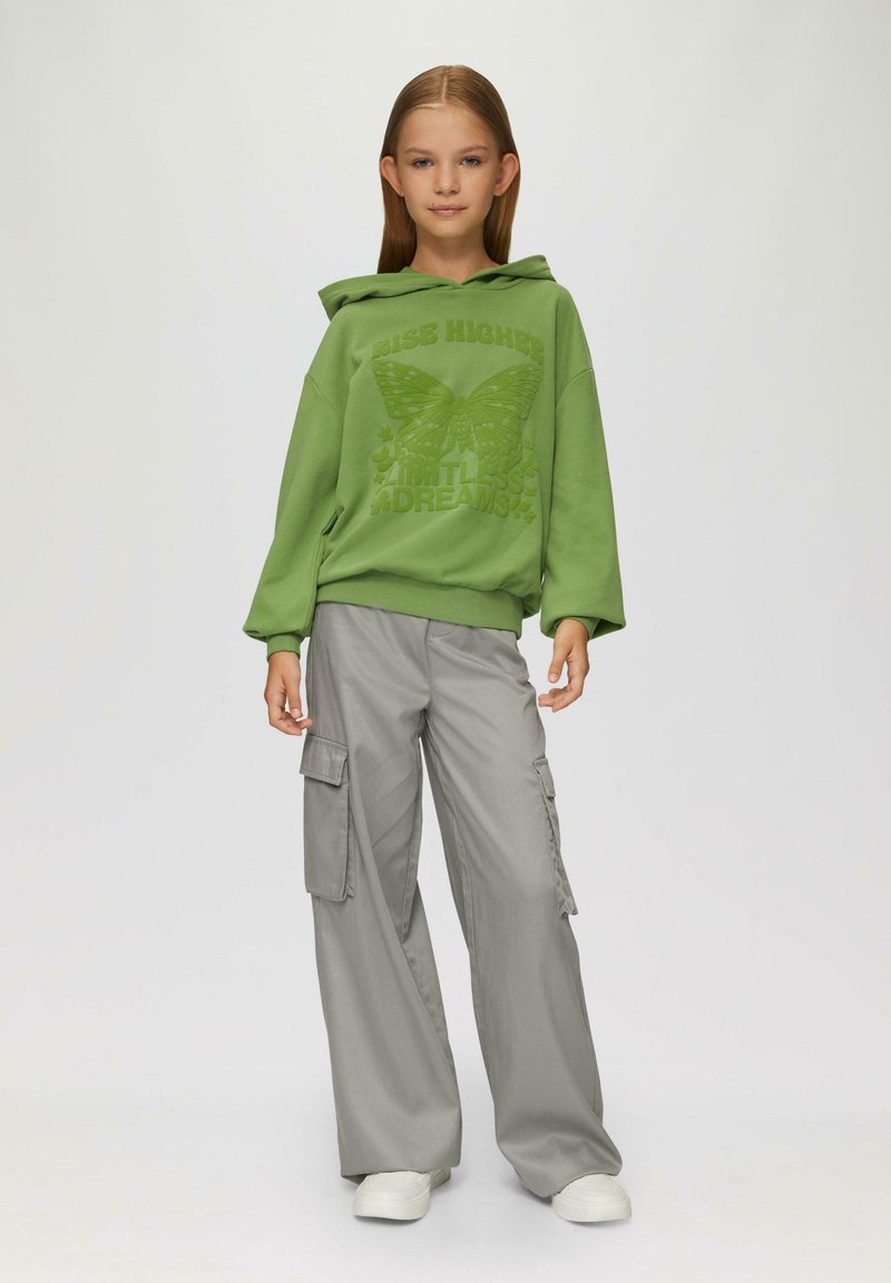 s.Oliver Kapuzenpullover - bambusgrün