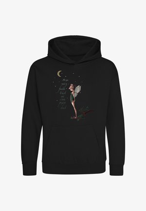 Disney PETER PAN TINK FALL - Kapuzenpullover - black