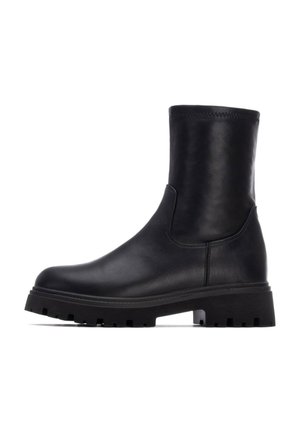 Botines con plataforma - black