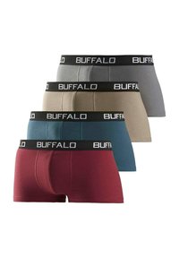 Unselected, bordeaux petrol khaki grau